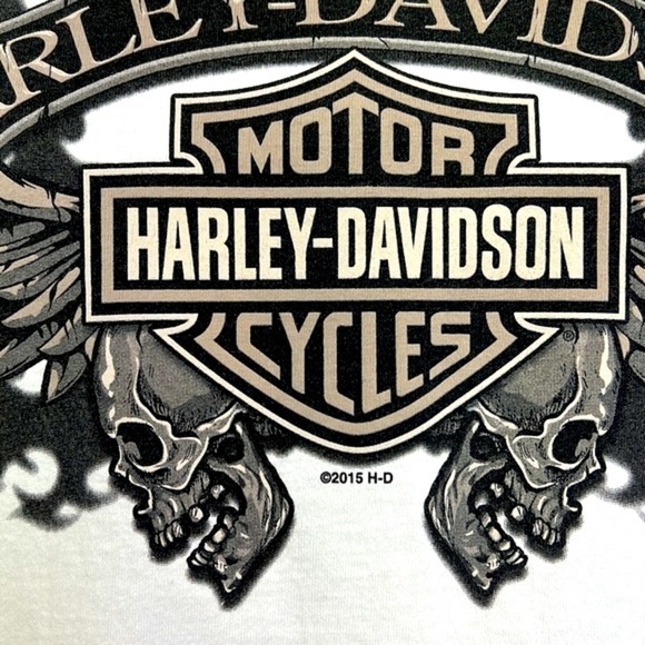 Harley Davidson - 2015 Thunder Tower Columbia SC Sleeveless Graphic Shirt XL - Picture 4 of 10